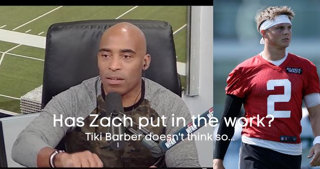  Hey, Tiki Barber: Zach Wilson Has Put in the Work
