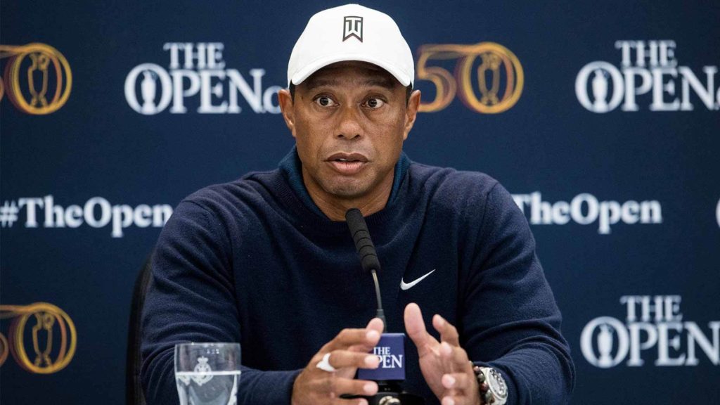 Tiger speaks about LIV Golf