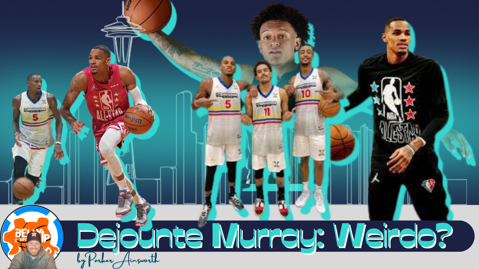 Dejounte Murray 87 NBA All Star 2022 Poster Canvas - REVER LAVIE
