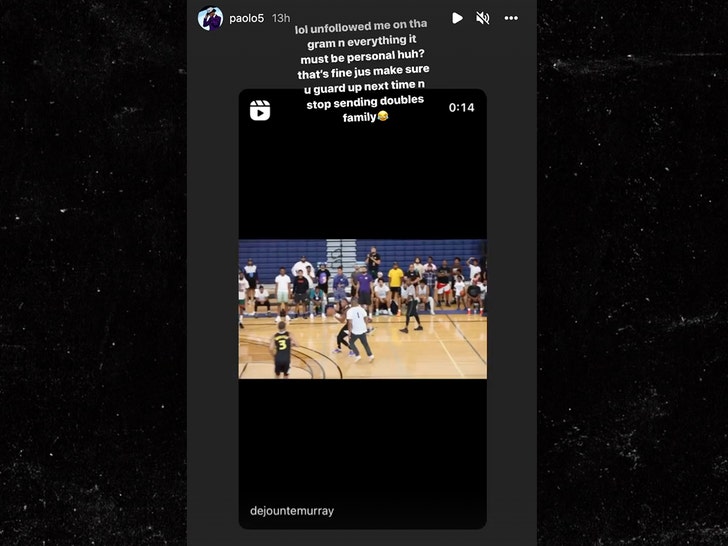 Why are Dejounte Murray and Paolo Banchero feuding on Instagram?