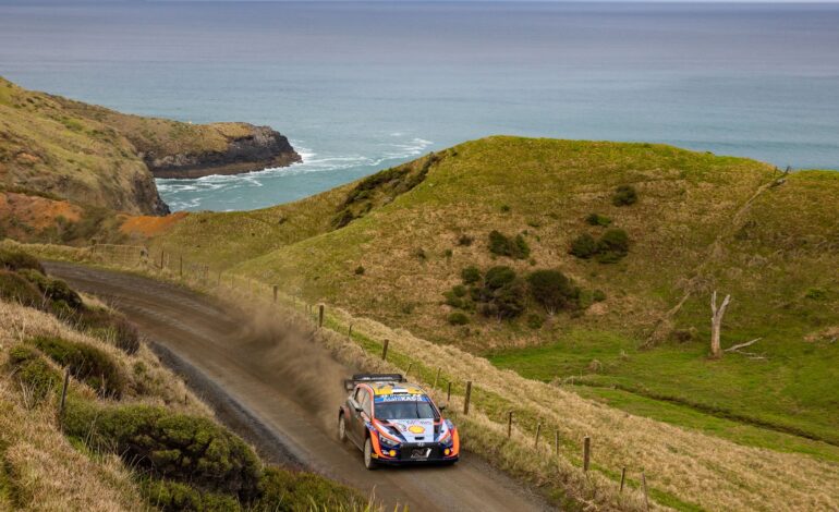  Repco Rally New Zealand Ott Tänak Leads After Day Two