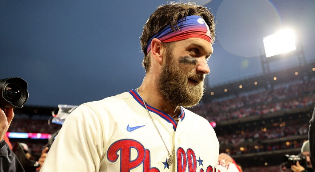 Bryce Harper is World Series bound with the Philadelphia Phillies