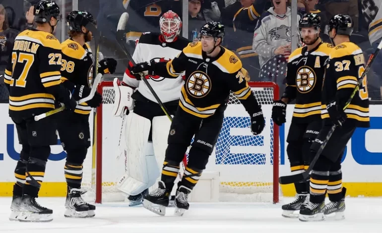  The Boston Bruins Play Real Hockey Tomorrow!