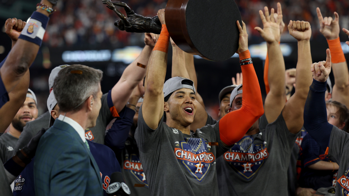 Astros rookie shortstop Jeremy Peña named ALCS MVP after hitting