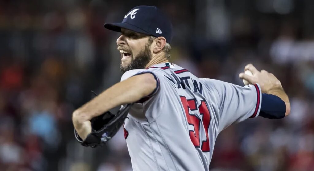 Red Sox Chris Martin has a track record of success dating back to 2019 with the Rangers and Braves (pictured). 