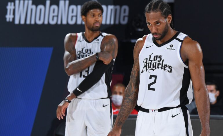 The LA Clippers' Paul George and Kawhi Leonard seek health and NBA championship contention.