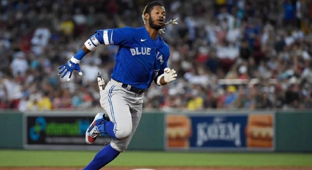 Former Blue Jays outfielder Ramie Tapia looks to earn a spot on the 2023 Red Sox bench during spring training. 