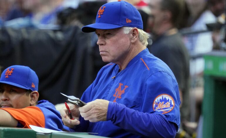  Buck Showalter Will Not Lead The New York Mets To A World Series