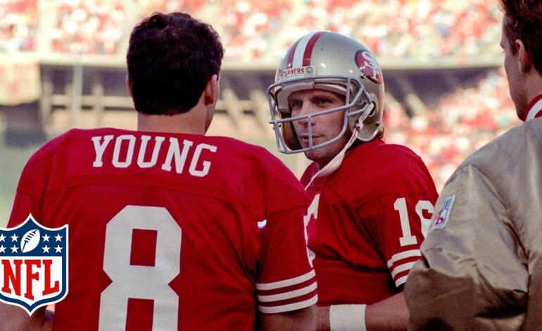  Super Bowl Legends Joe Montana & Steve Young