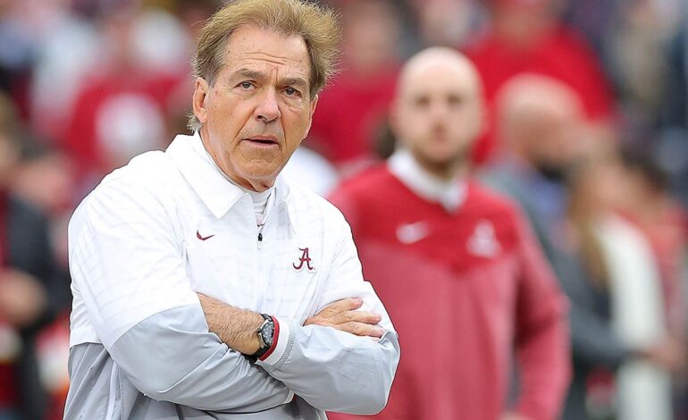  Nick Saban and His Suddenly Uncertain Future