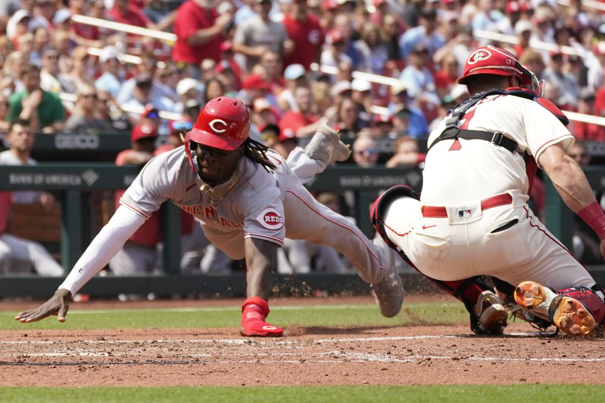 De La Cruz Has the Reds Sailing - Belly Up Sports