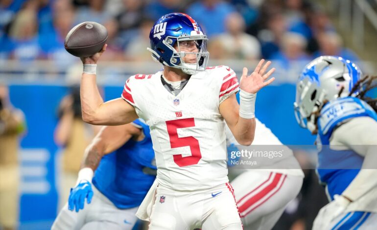  Five Options To Take Over as the New York Giants Quarterback