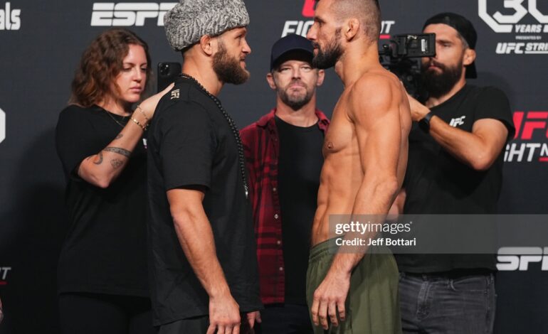  UFC – FIGHT NIGHT – FIZIEV vs. GAMROT