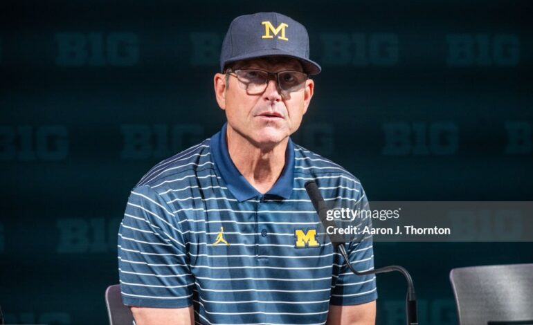  Will a sign-stealing scandal end Jim Harbaugh’s Michigan tenure?