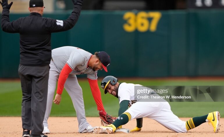  Oakland A’s Fall To Nationals 3-1