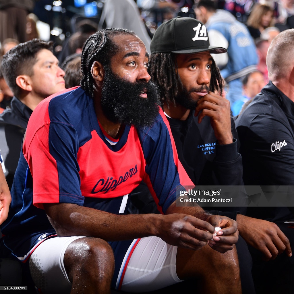 James Harden and Kawhi Leonard